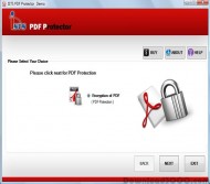 PDF File Restriction Creator screenshot